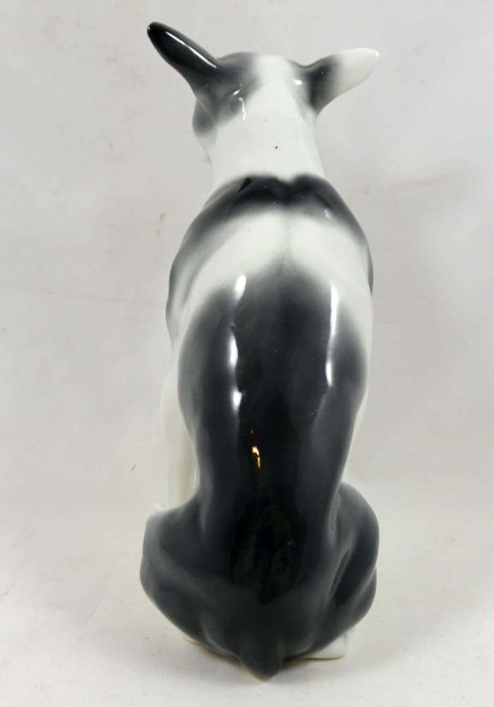 Vintage Porcelain Boston Terrier Dog G. Fritz Pfeffer