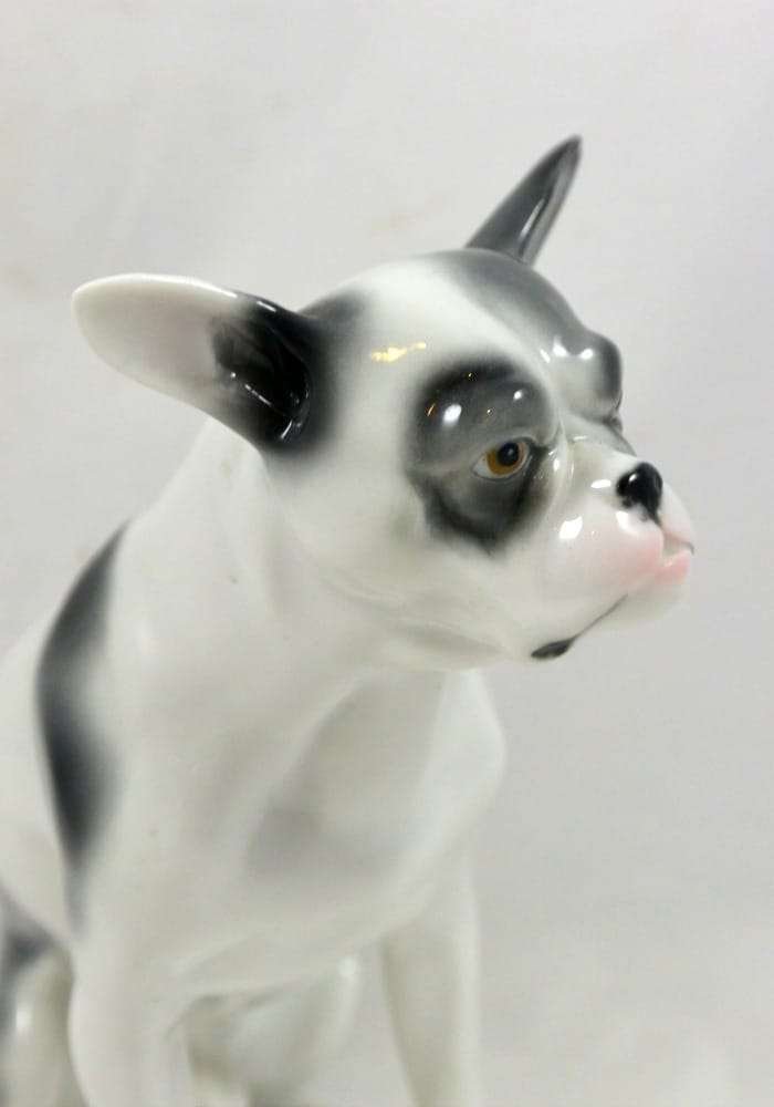 Vintage Boston Terrier Porcelain Figurine - CRM-2262-4